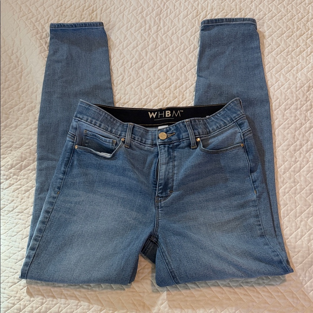 White House Black Market Light Blue Skinny Jeans